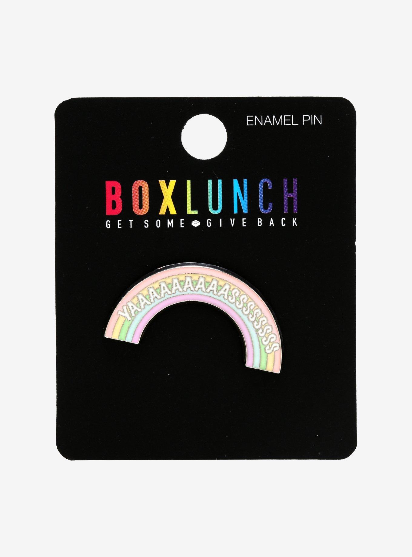 Loungefly Rainbow Yaaass Enamel Pin - BoxLunch Exclusive, , alternate