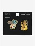 Loungefly Disney Lilo & Stitch Luau Enamel Pin Set - BoxLunch Exclusive, , alternate
