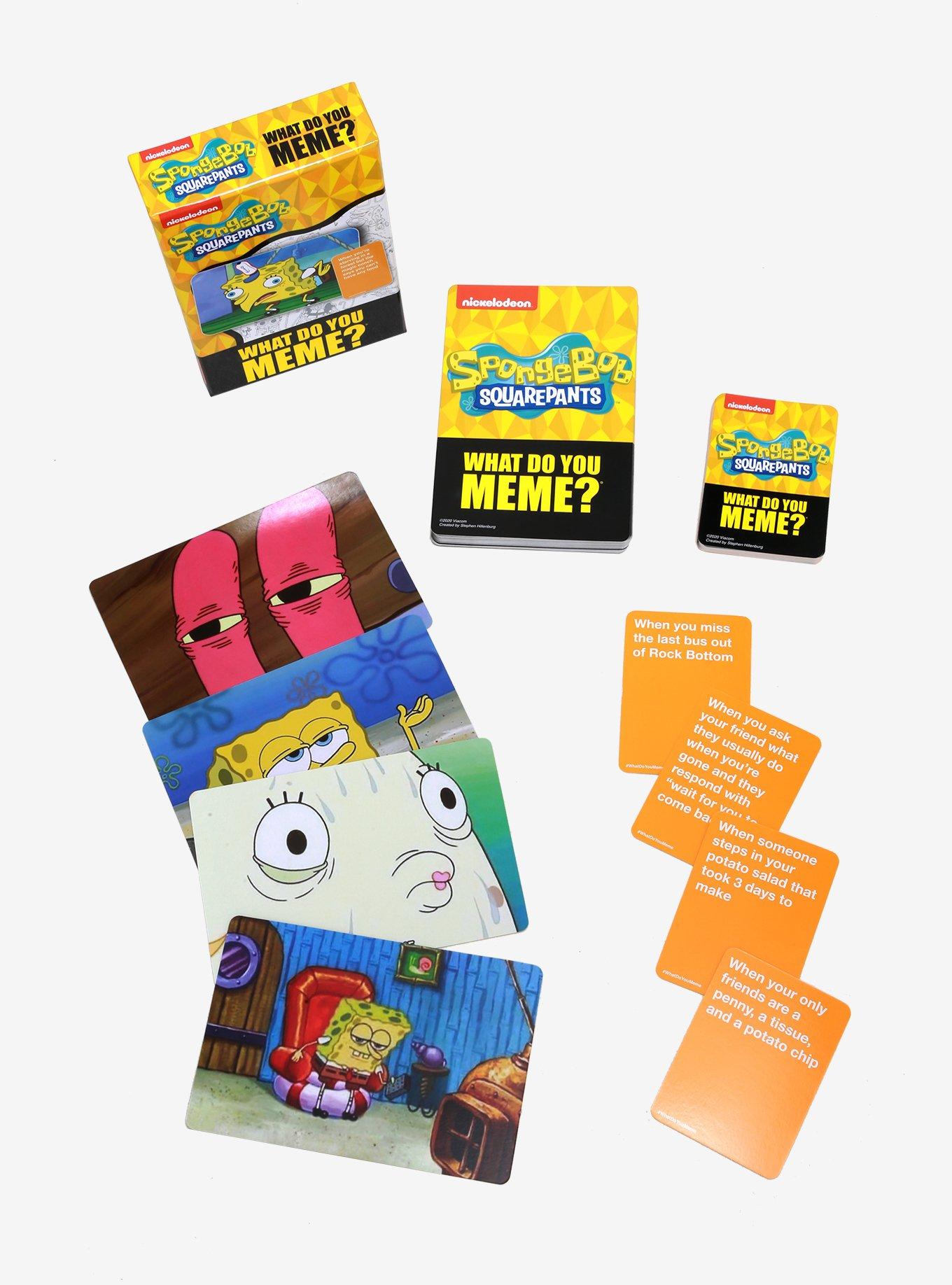 What Do You Meme?: SpongeBob SquarePants Edition Card Game, , alternate