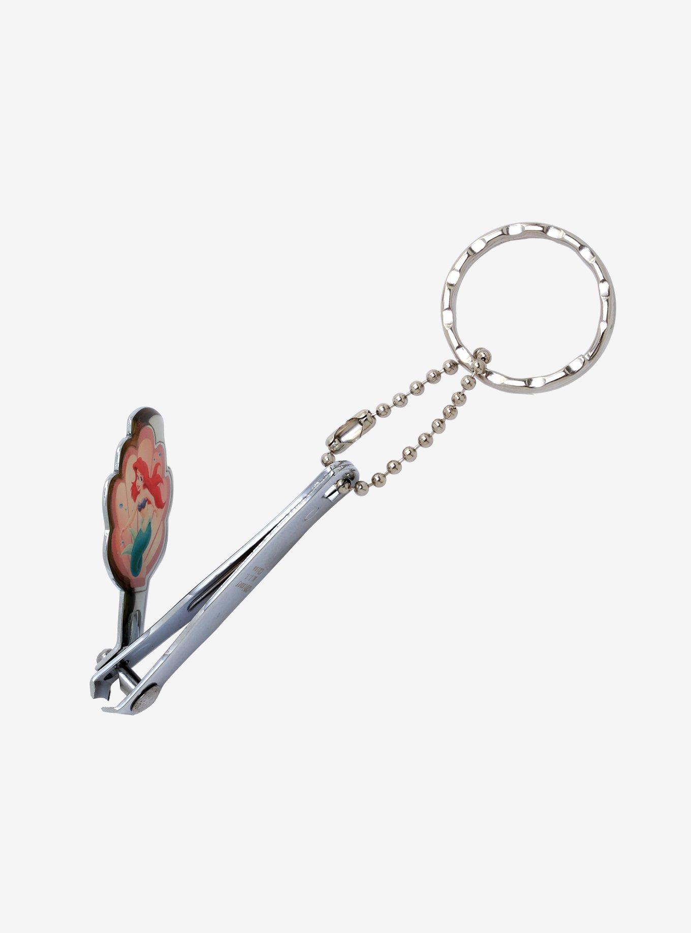 Disney The Little Mermaid Ariel Nail Clipper Key Chain, , alternate