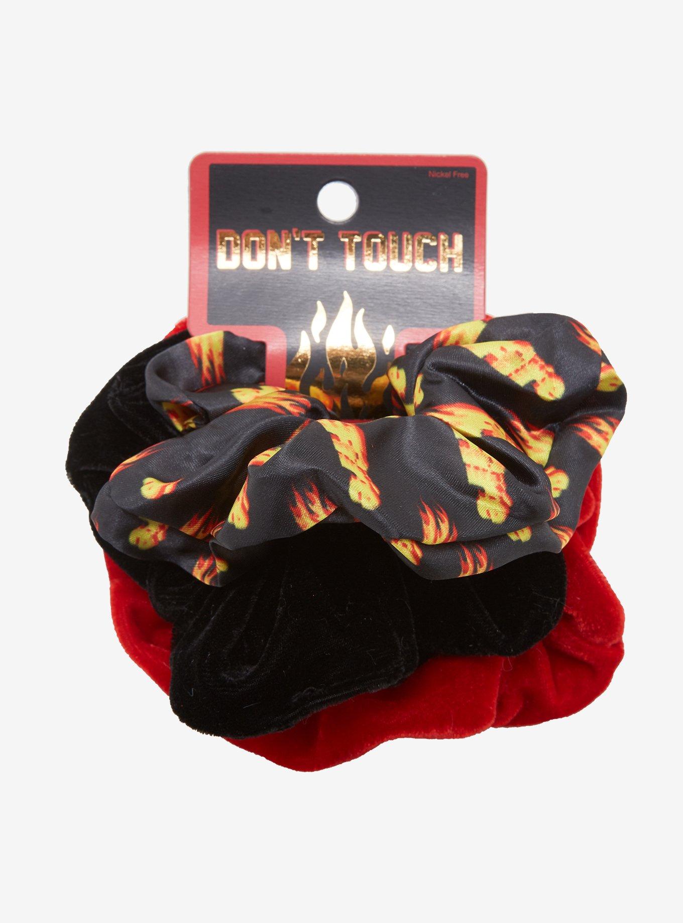 Fire Scrunchie Set, , alternate