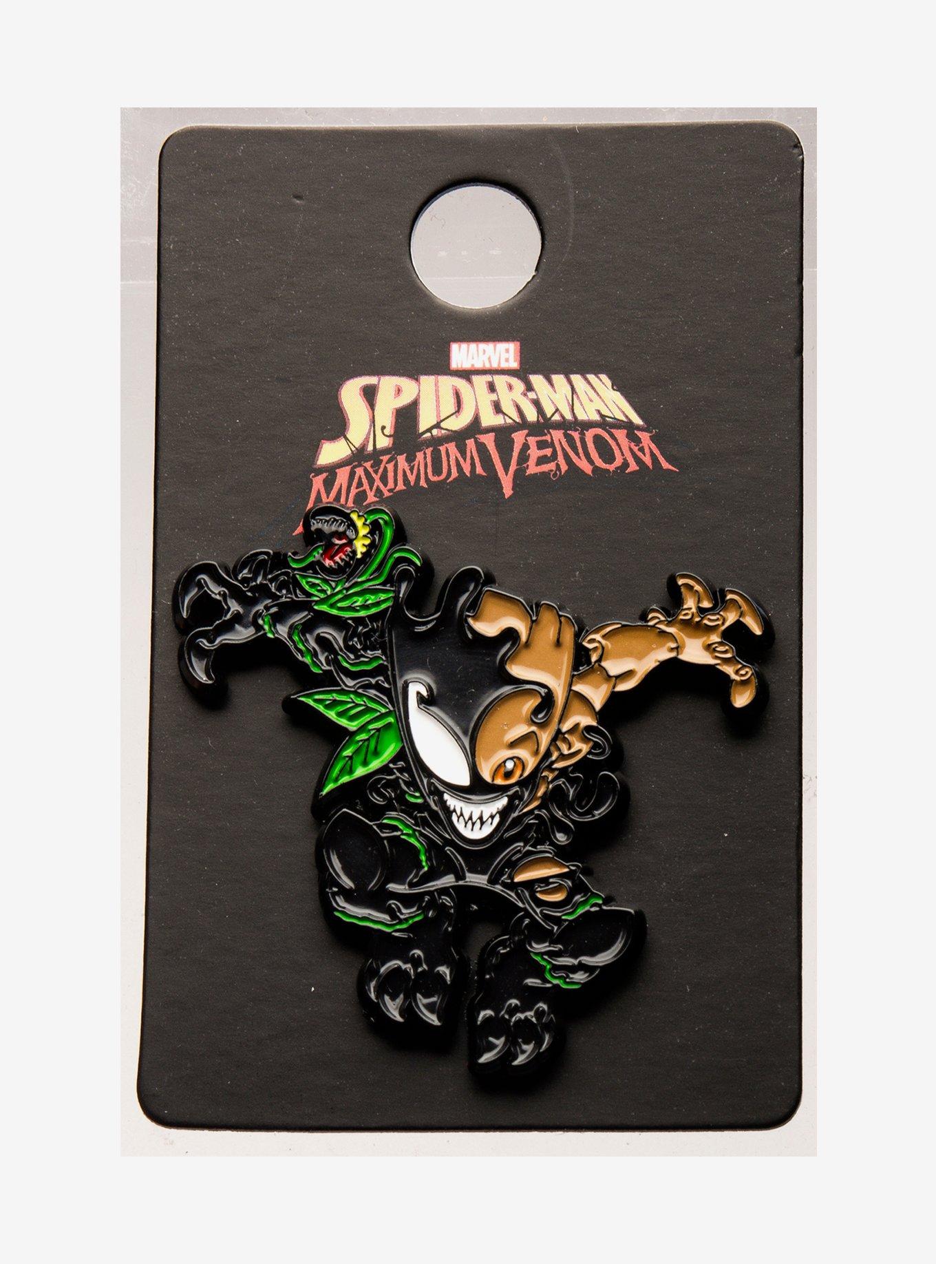 Marvel Spider-Man: Maximum Venom Venomized Groot Enamel Pin, , alternate