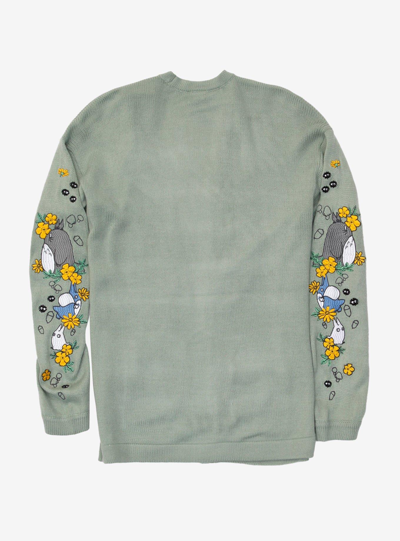Her Universe Studio Ghibli My Neighbor Totoro Embroidered Open Cardigan, MULTI, alternate