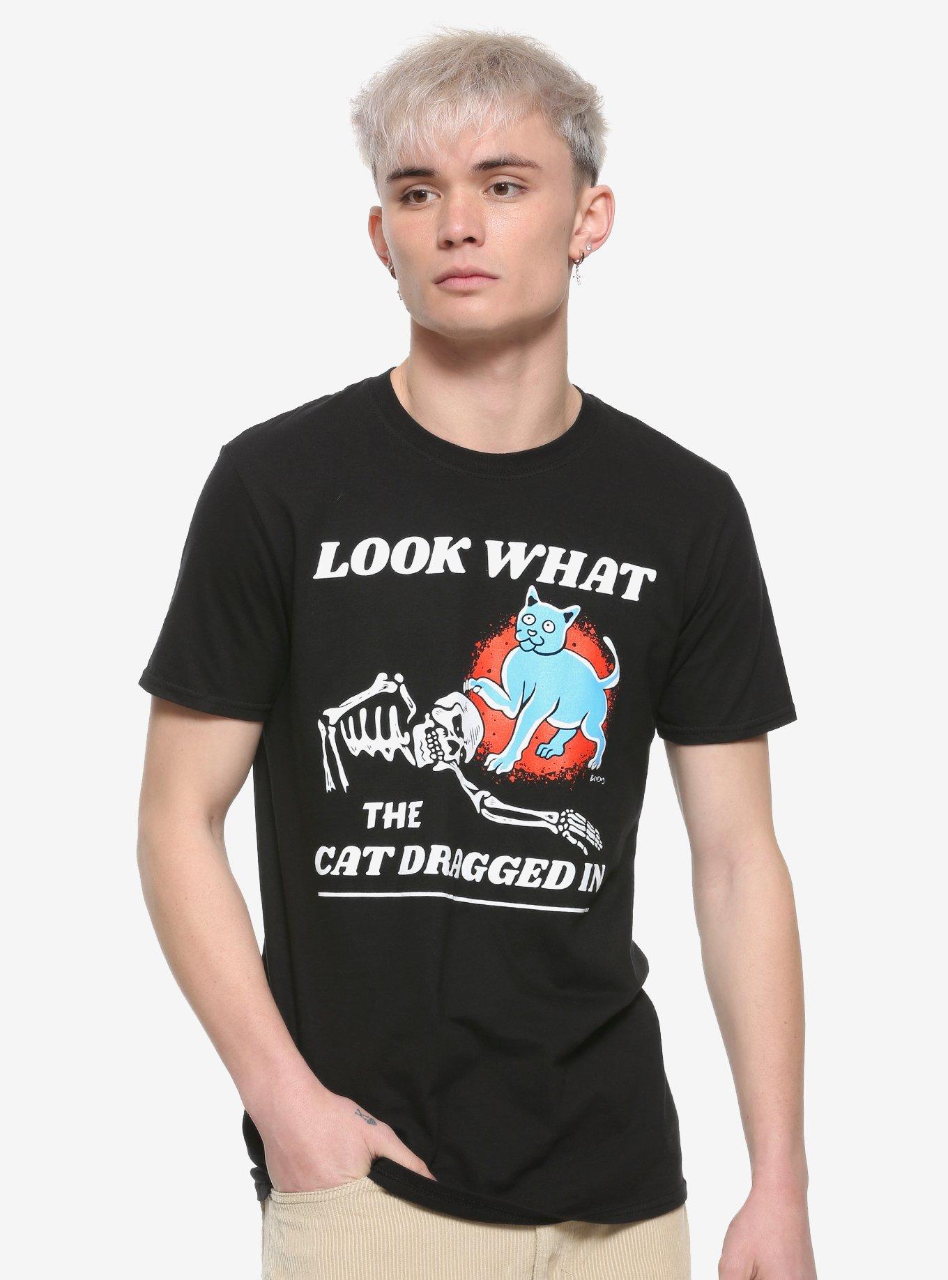 Look What The Cat Dragged In T-Shirt By Boss Dog Hot Topic Exclusive, BLACK, alternate