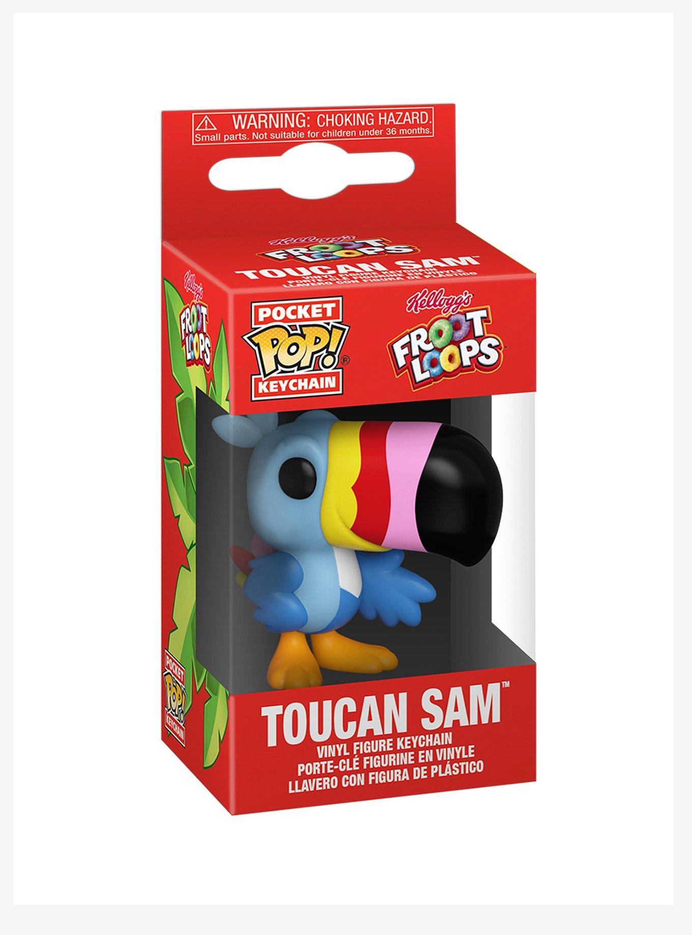 Funko Froot Loops Pocket Pop! Toucan Sam Vinyl Key Chain, , alternate