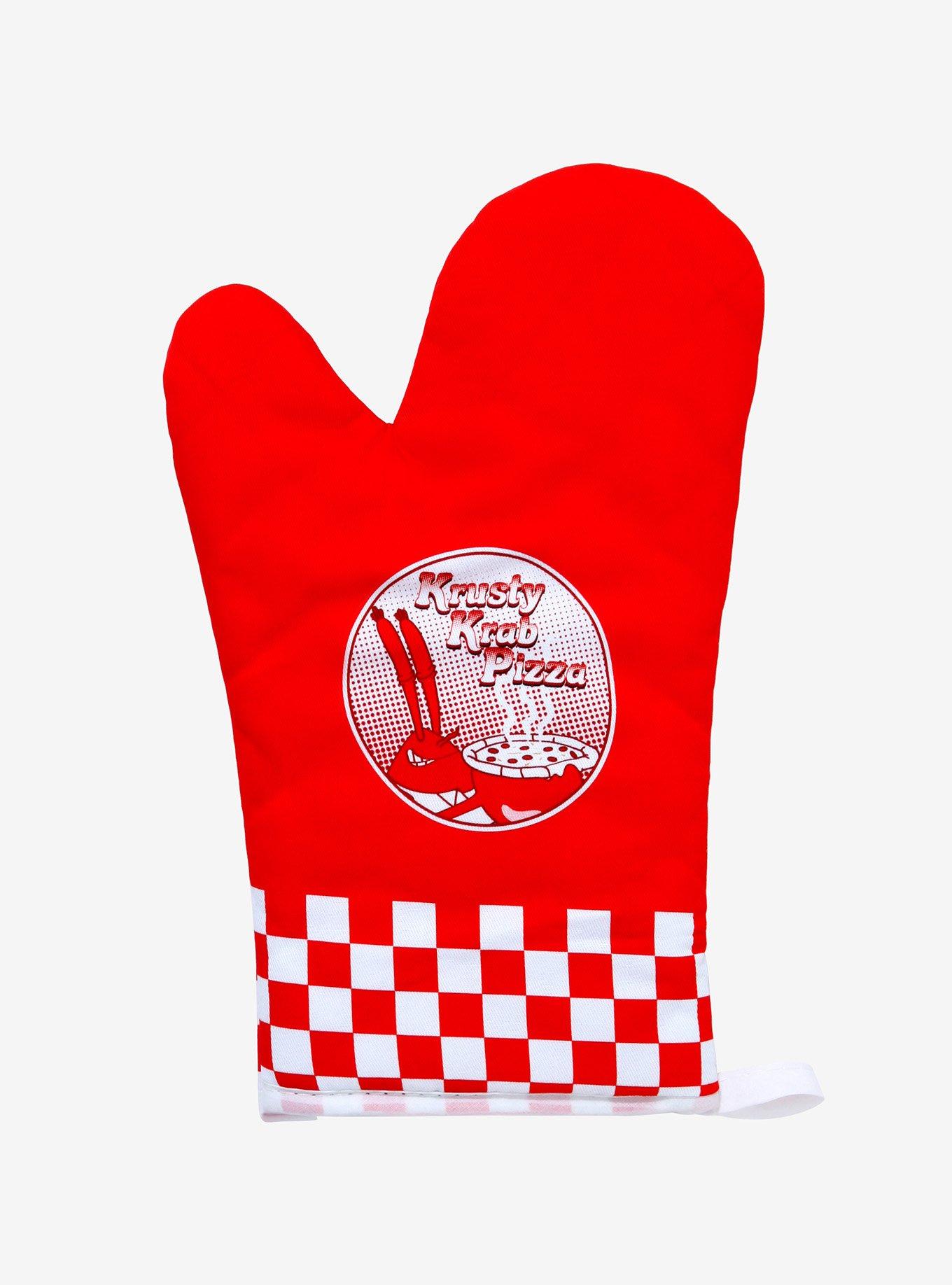 SpongeBob SquarePants Krusty Krab Pizza Oven Mitt - BoxLunch Exclusive, , alternate