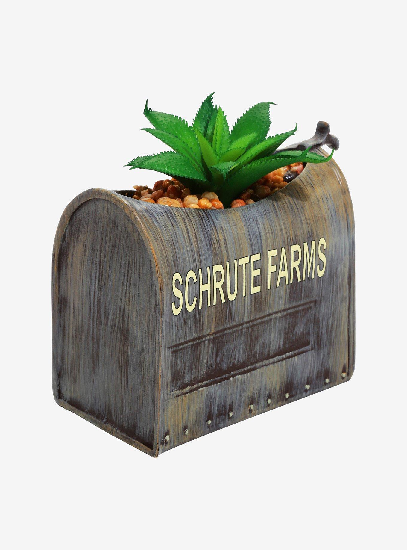 The Office Schrute Farms Mailbow Faux Succulent Planter - BoxLunch Exclusive, , alternate