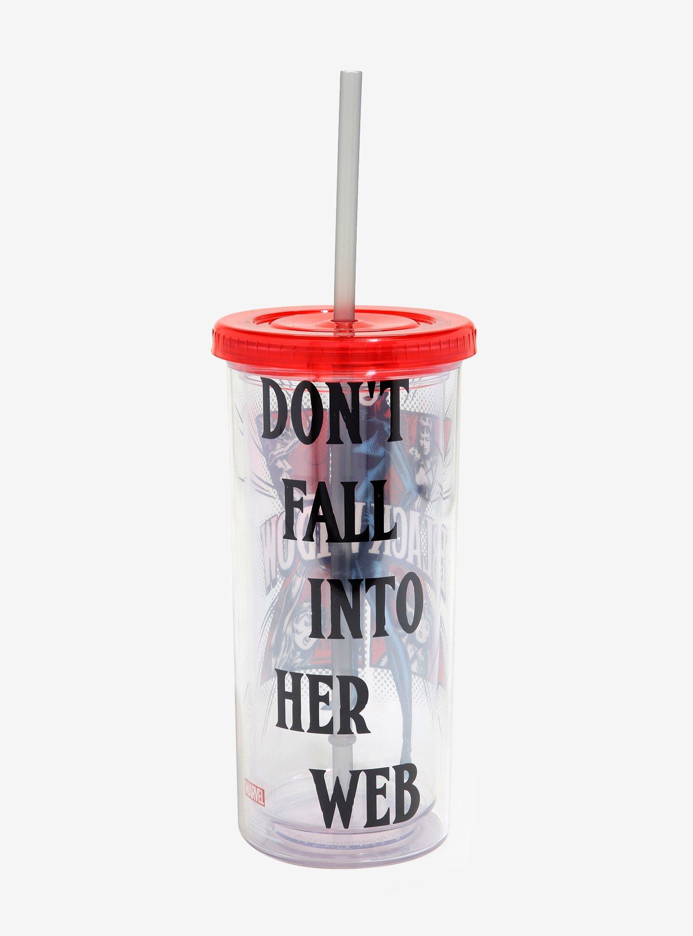Marvel Black Widow Comic Travel Tumbler, , alternate