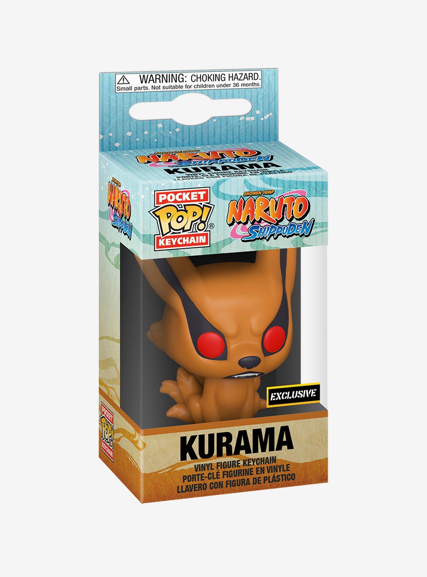Funko Naruto Shippuden Pocket Pop! Kurama Vinyl Key Chain Hot Topic Exclusive, , alternate