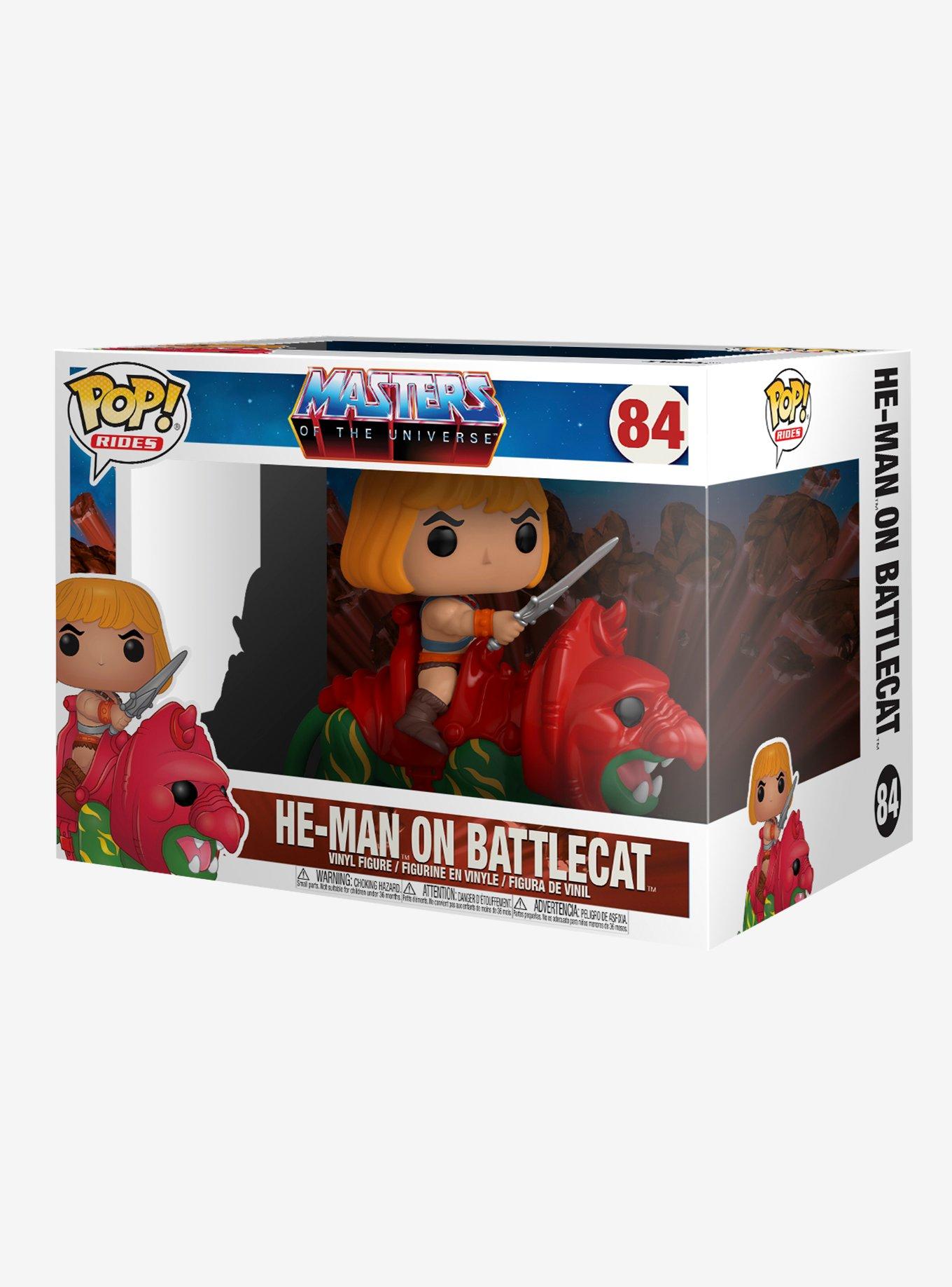 Funko Masters Of The Universe Pop! Rides He-Man On Battle Cat Vinyl Figure, , alternate