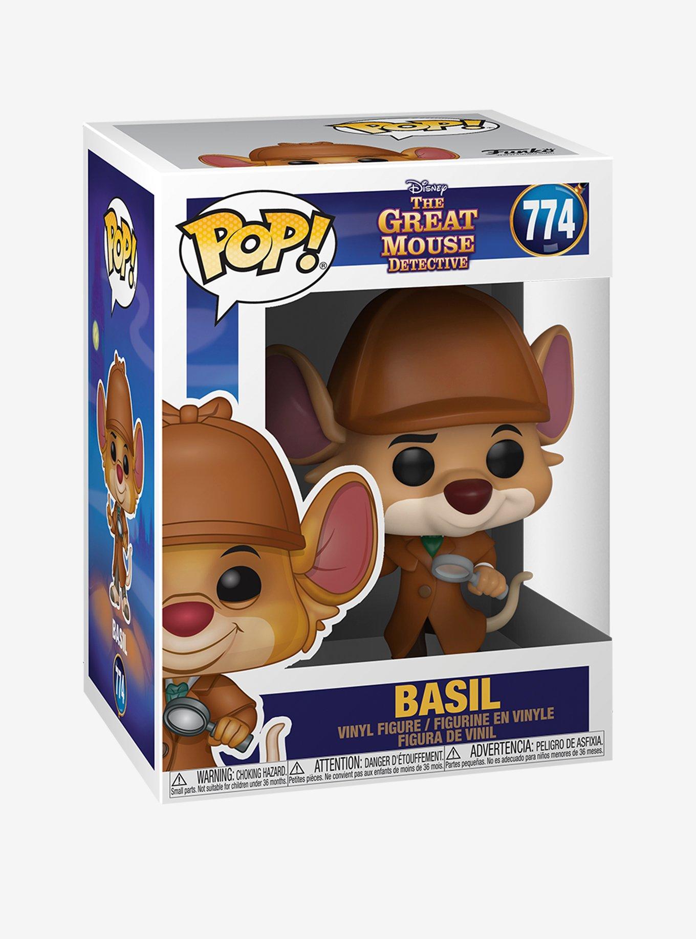 Funko Disney The Great Mouse Detective Pop! Basil Vinyl Figure, , alternate