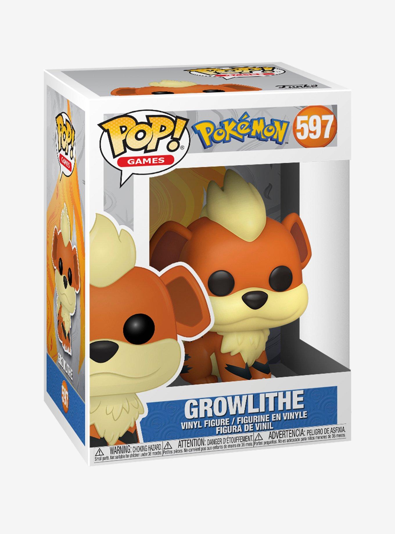 Funko Pokemon Pop! Games Growlithe Vinyl Figure, , alternate