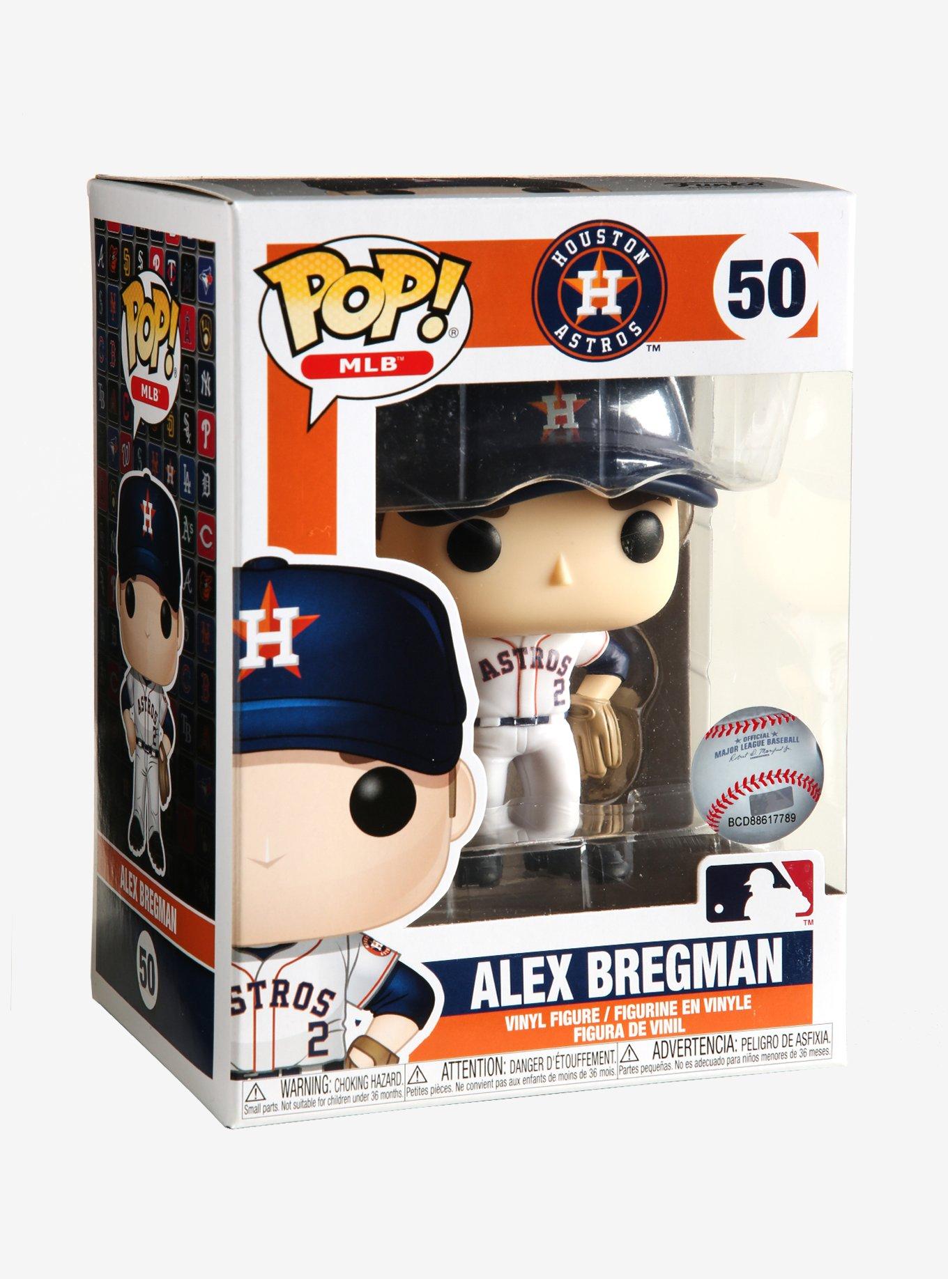  MLB Pop! Vinyl Figure Alex Bregman [Houston Astros] [50] : Funko:  Sports & Outdoors