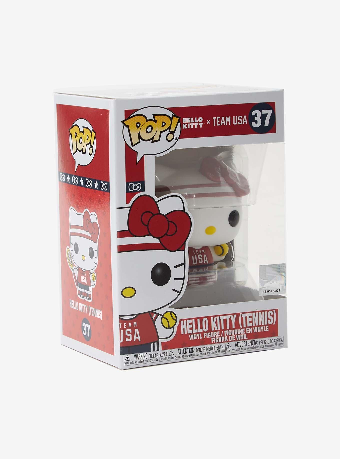 Funko Pop! Hello Kitty x Team USA Hello Kitty (Tennis) Vinyl Figure, , alternate