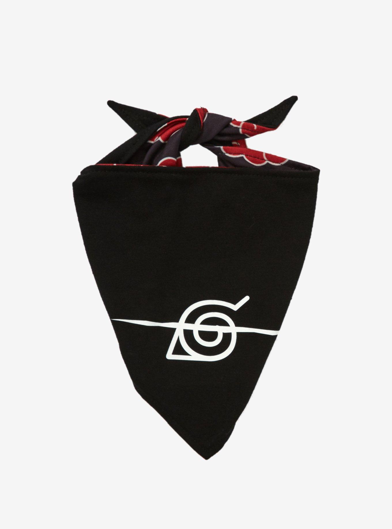 Naruto Anti-Hidden Leaf Village Reversible Pet Bandana - BoxLunch Exclusive, MULTI, alternate