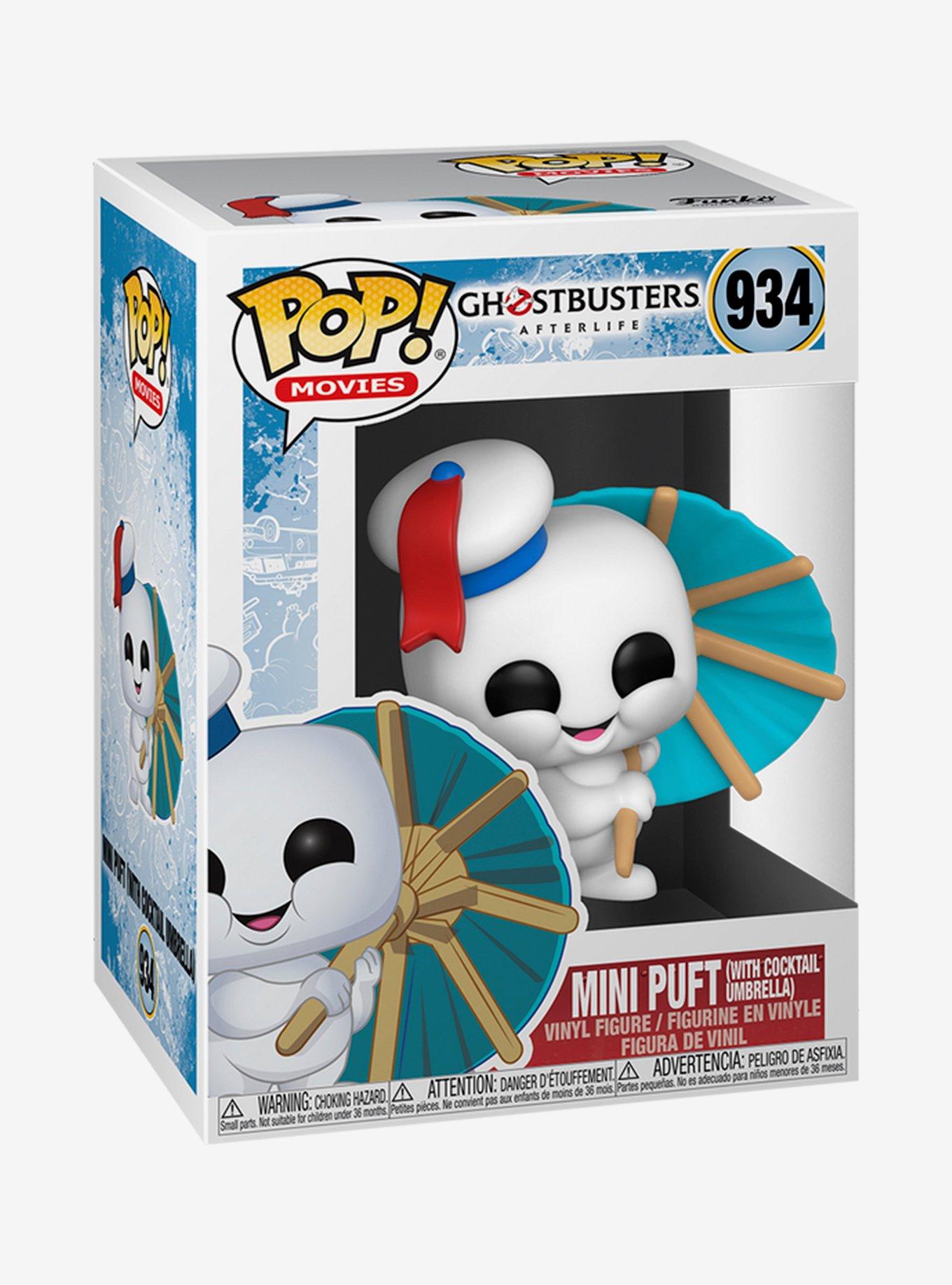 Funko Pop! Movies Ghostbuster Afterlife Mini Puft (With Cocktail Umbrella) Vinyl Figure, , alternate