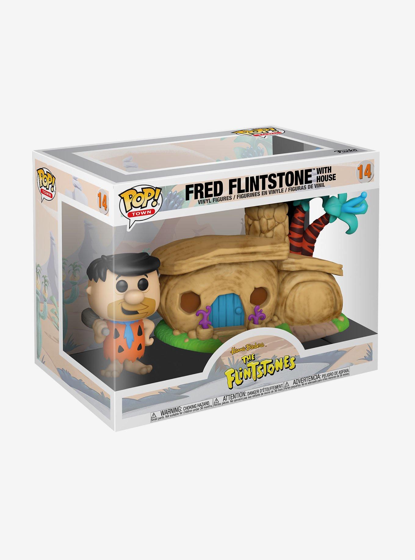 Funko Pop! Town Fred Flintstone with House Vinyl Figures, , alternate