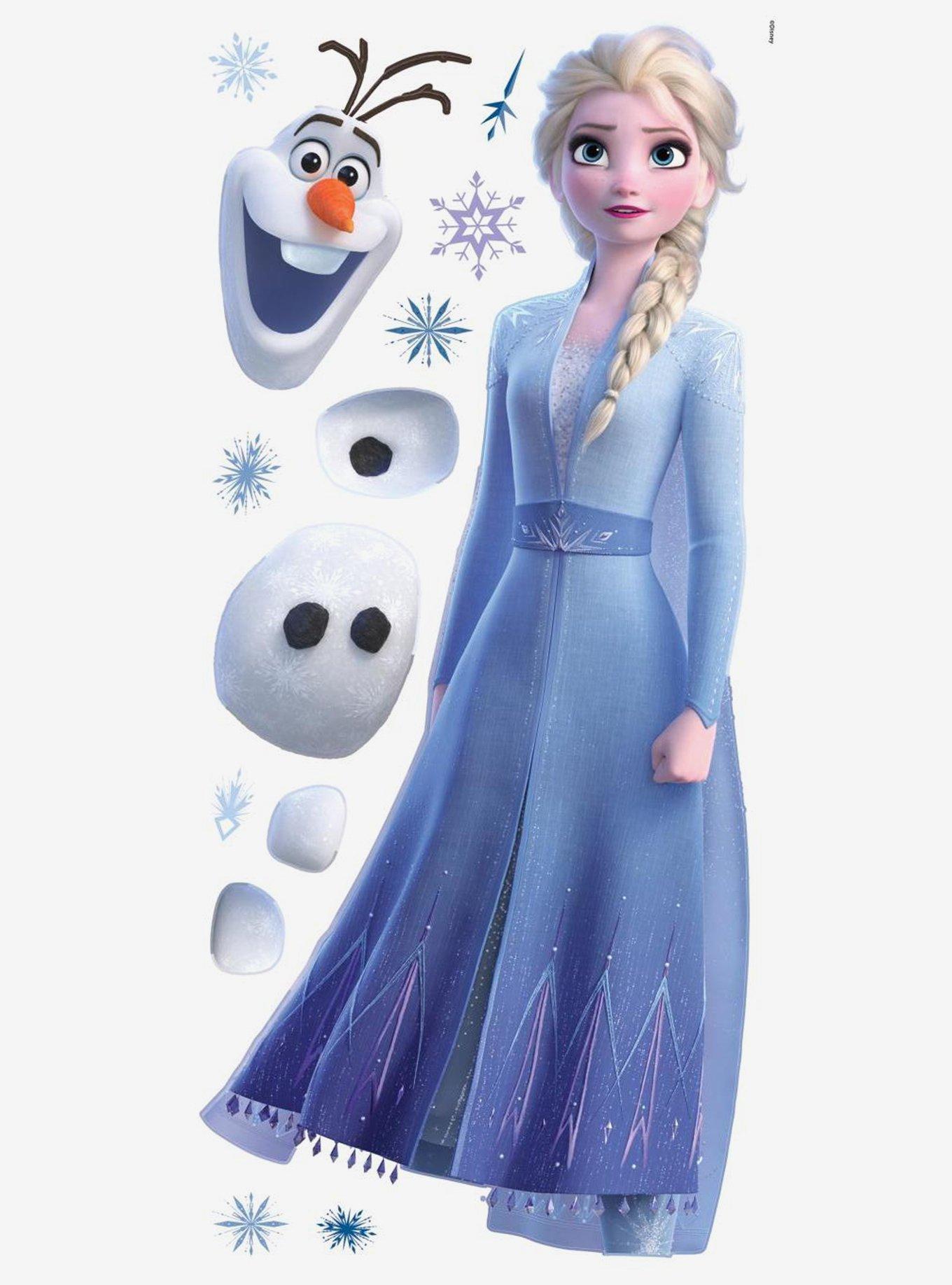 Disney Frozen 2 Elsa And Olaf Peel And Stick Giant Wall Decals, , alternate