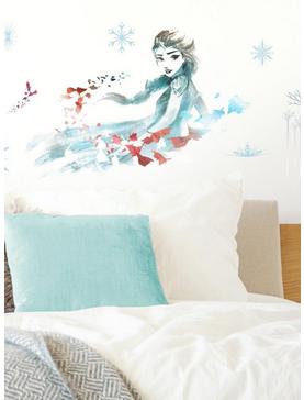 Disney Frozen 2 Watercolor Elsa Peel And Stick Giant Wall Decals, , hi-res