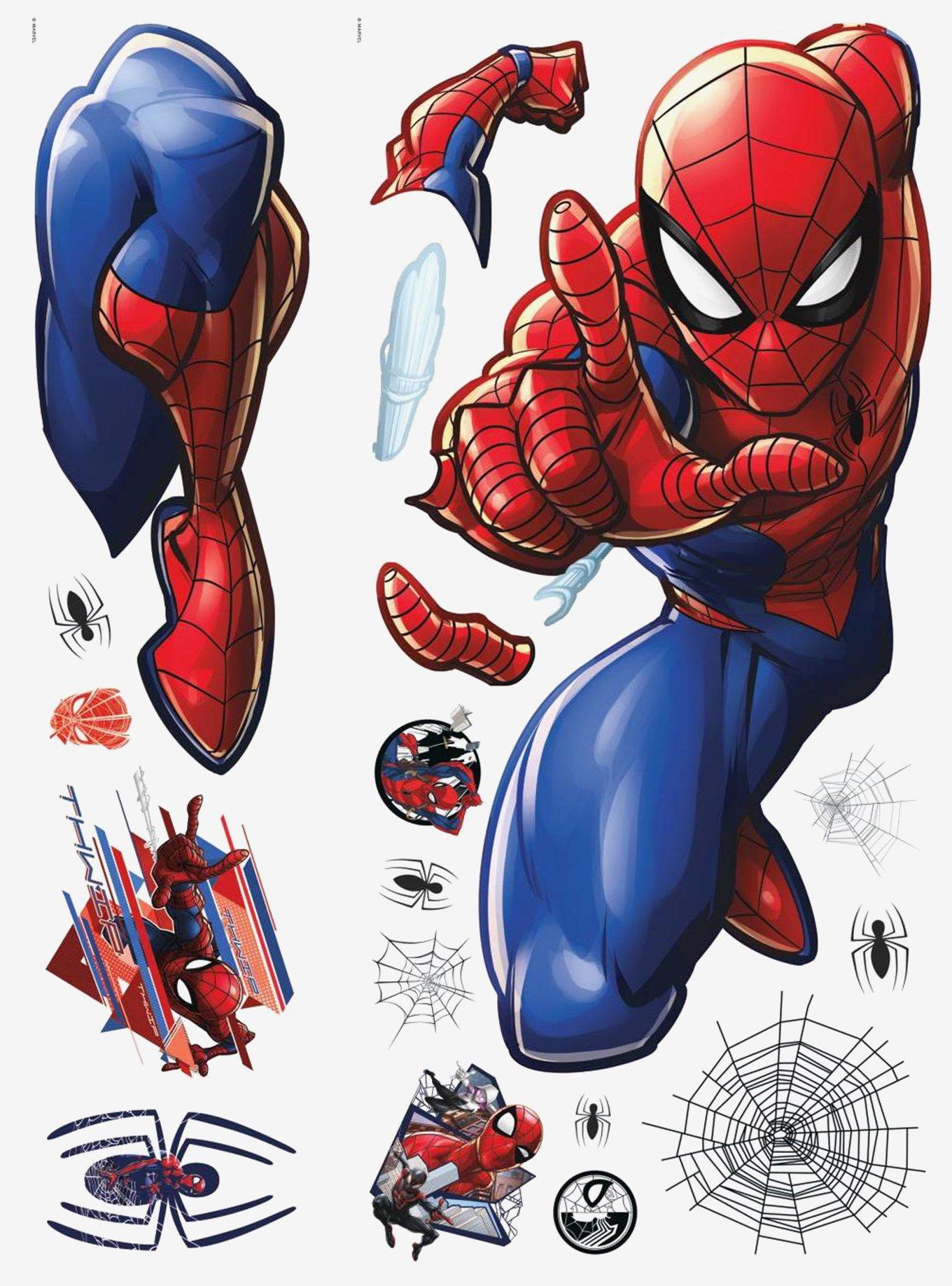 Marvel Spider-Man Peel And Stick Giant Wall Decals