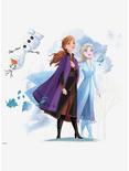 Disney Frozen 2 Elsa, Anna and Olaf Peel And Stick Giant Wall Decals, , alternate