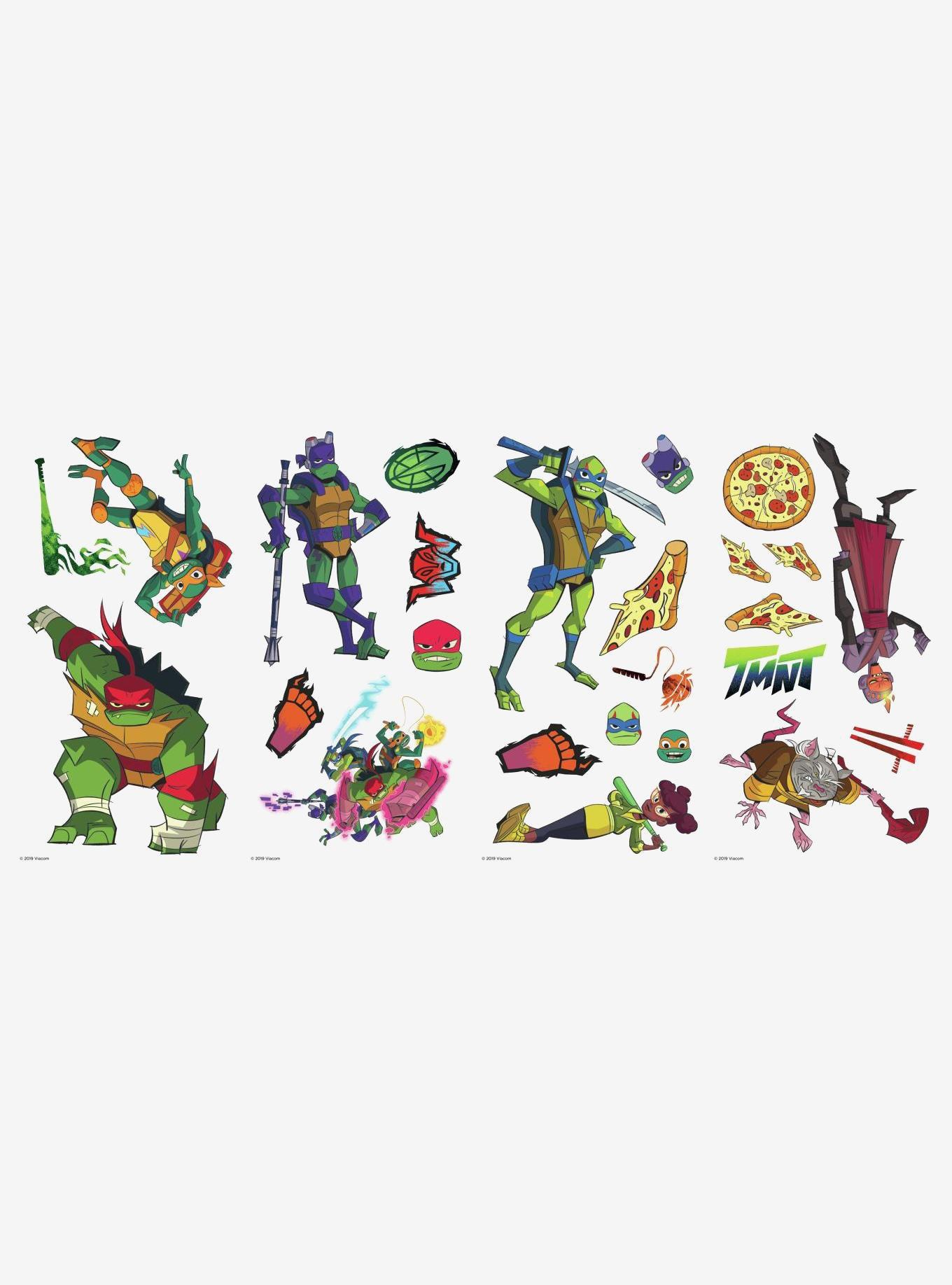Teenage Mutant Ninja Turtles Rise Of The TMNT Peel And Stick Wall Decals, , alternate