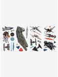 Star Wars Episode IX Galactic Ships Peel And Stick Wall Decals, , alternate
