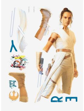 Plus Size Star Wars Episode IX Rey Peel And Stick Giant Wall Decals, , hi-res