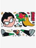 DC Comics Teen Titans Go! Robin Peel And Stick Giant Wall Decals, , alternate