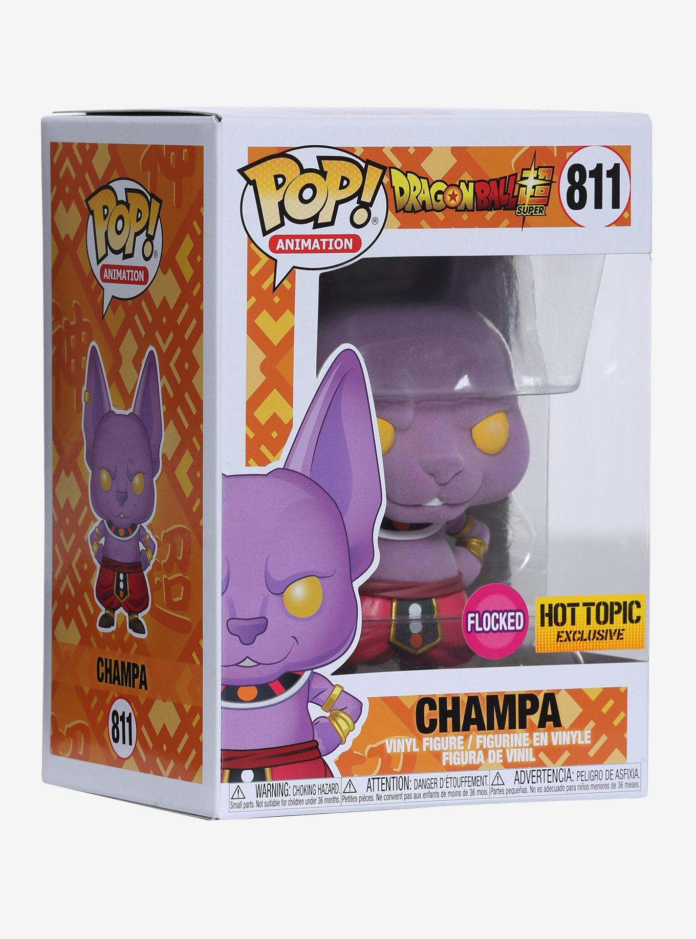 Funko Dragon Ball Super Pop! Champa (Flocked) Vinyl Figure Hot Topic Exclusive, , alternate