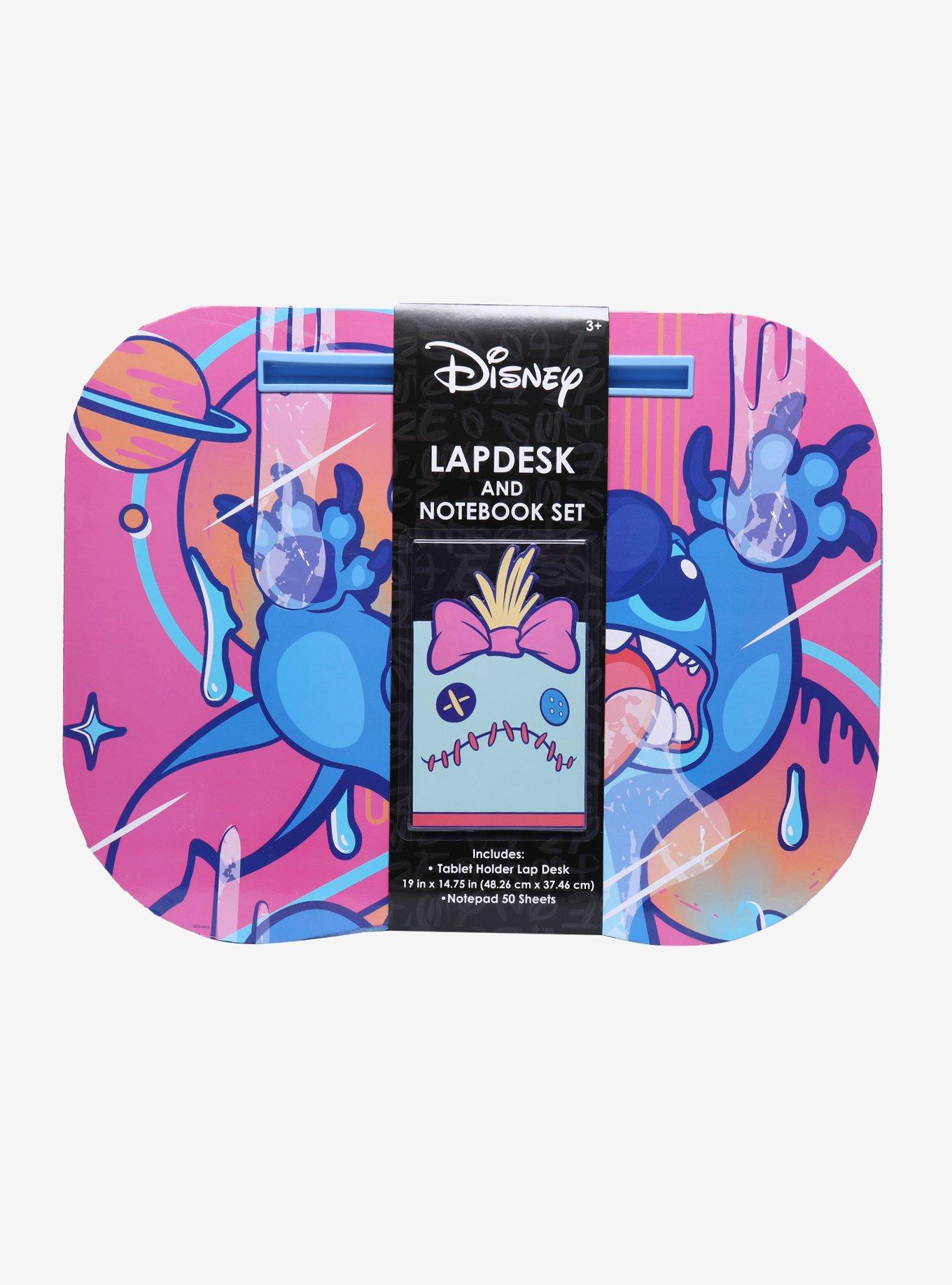 Disney Lilo & Stitch Pink Lap Desk & Notebook Set