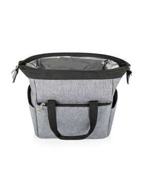On The Go Heathered Gray Lunch Cooler, , hi-res