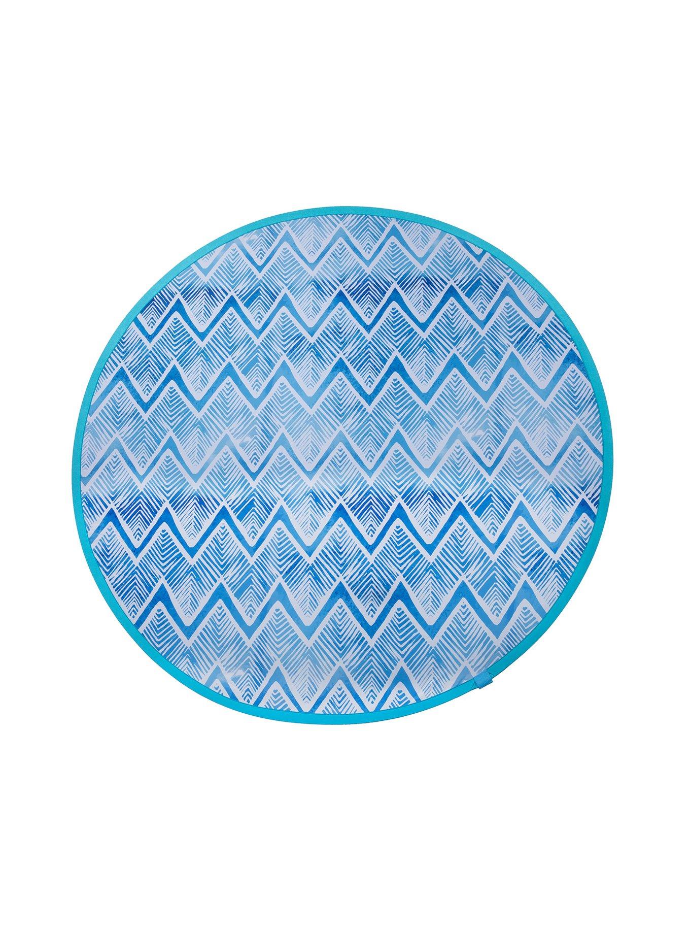 Watercolor Chevron Pop-Up Picnic Blanket, , alternate