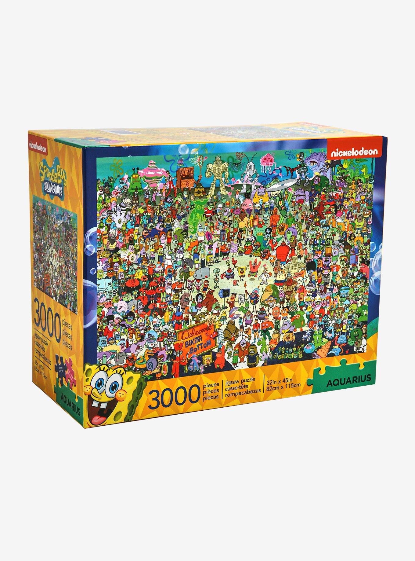 SpongeBob SquarePants Bikini Bottom Citizens 3000-Piece Puzzle, , alternate