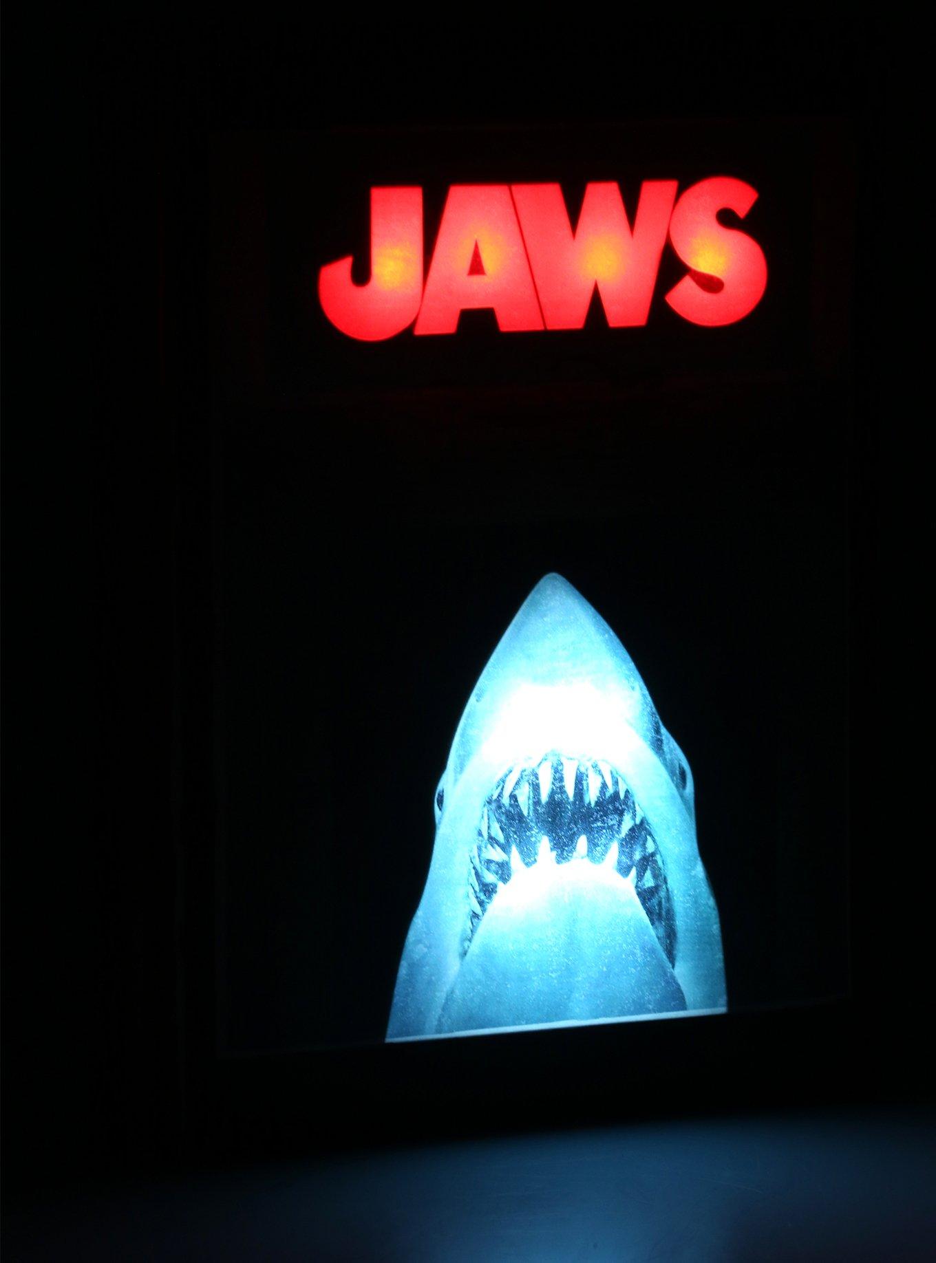 Jaws Poster Light-Up Notebook, , alternate