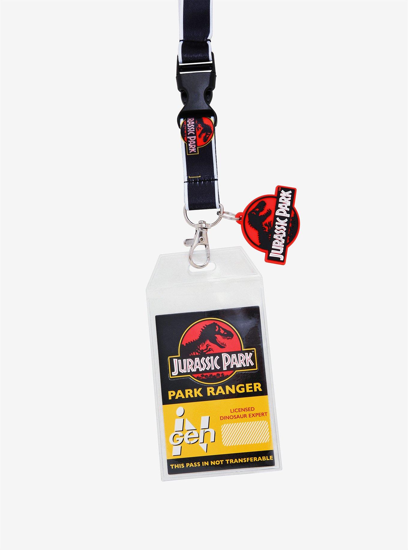 Jurassic Park Ranger Lanyard - BoxLunch Exclusive, , alternate