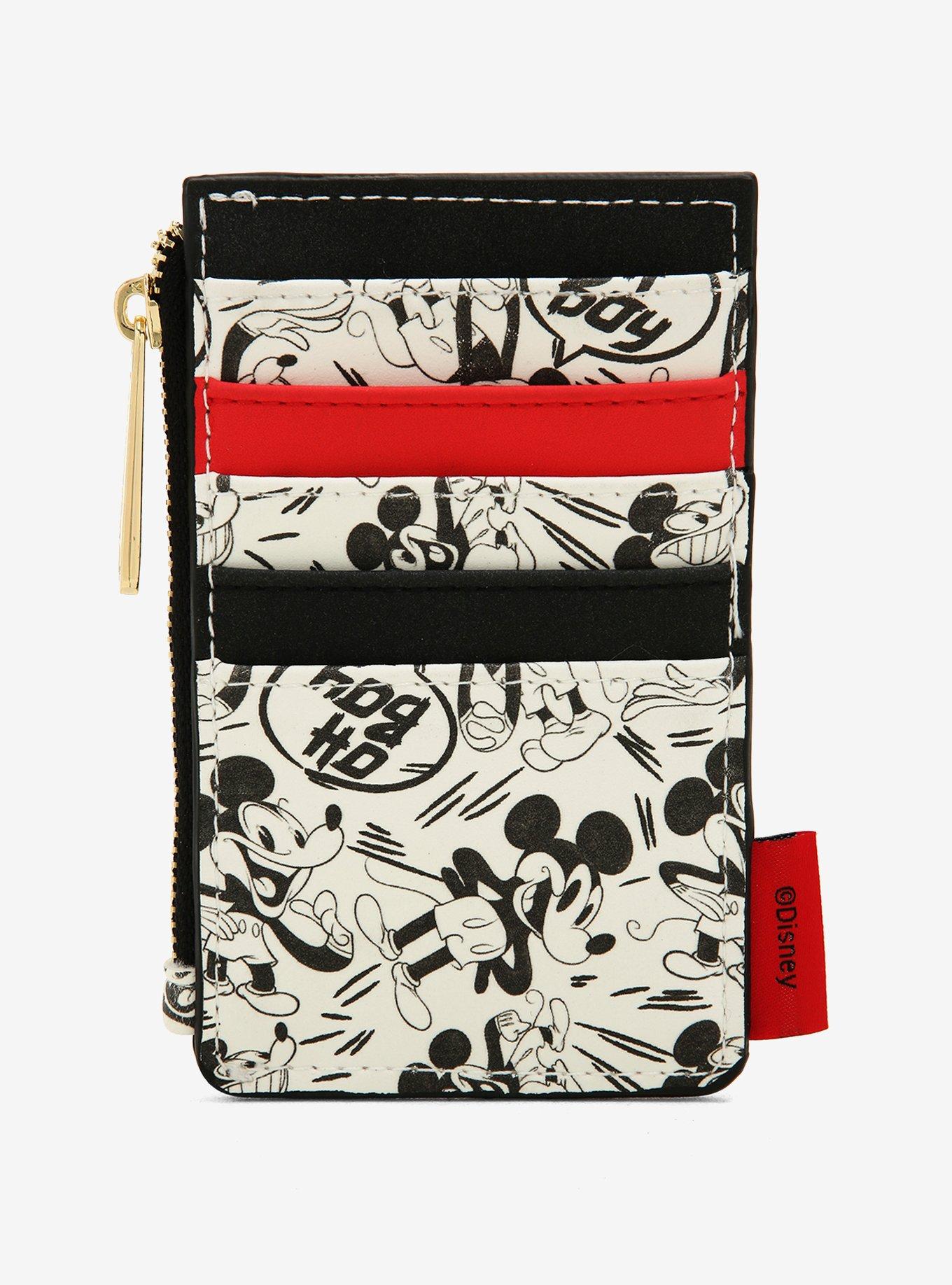 Loungefly Disney Mickey Mouse Since 1928 Cardholder - BoxLunch Exclusive, , alternate