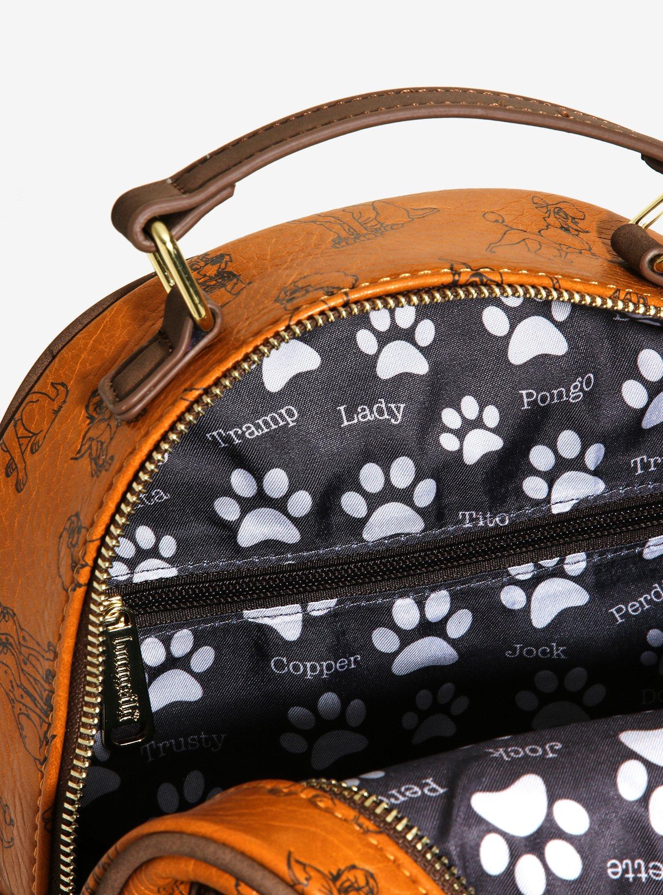 Loungefly Disney Dogs Mini Backpack - BoxLunch Exclusive, , alternate