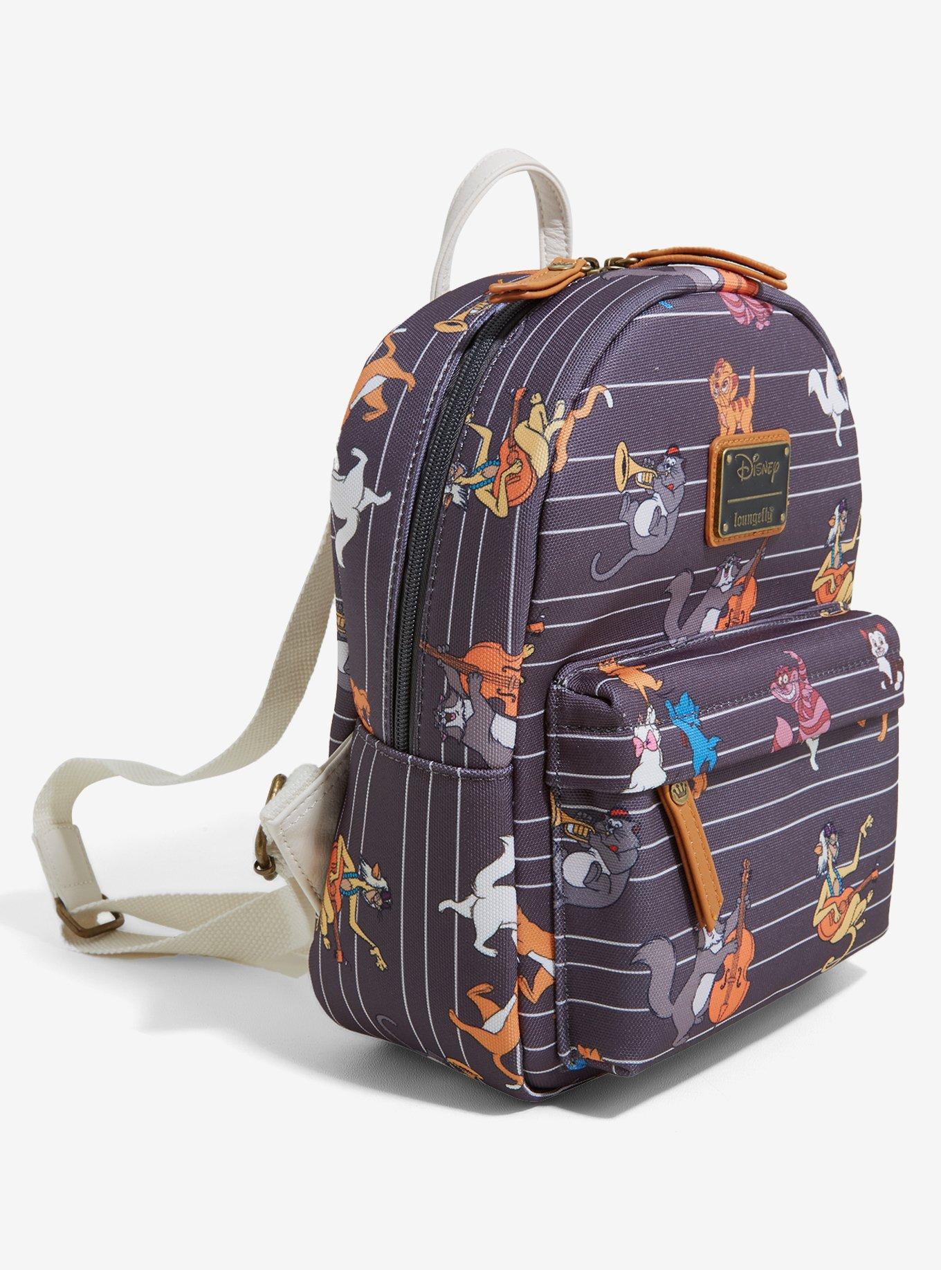 Loungefly Disney Cats Mini Backpack - BoxLunch Exclusive, , alternate