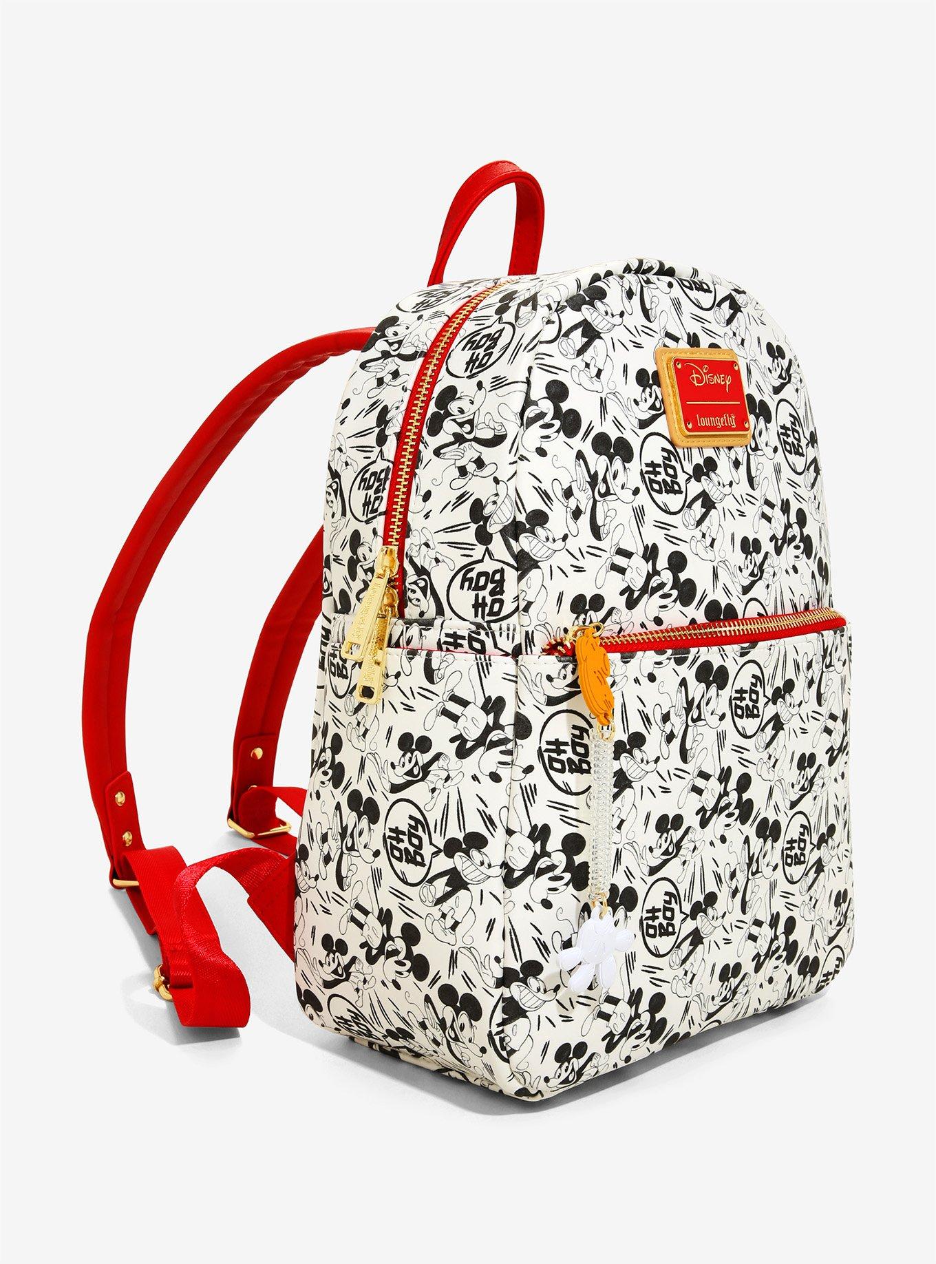 Loungefly Disney Mickey Mouse Since 1928 Mini Backpack - BoxLunch Exclusive, , alternate