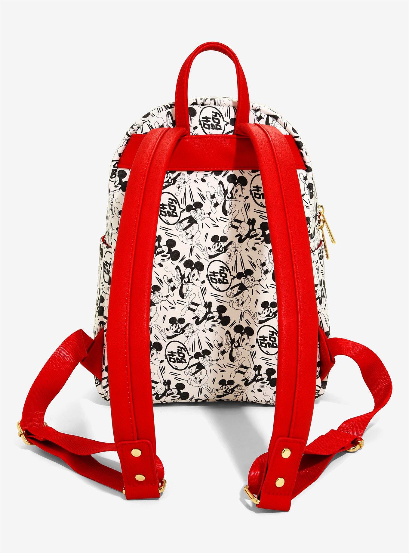 Loungefly Disney Mickey Mouse Since 1928 Mini Backpack - BoxLunch Exclusive, , alternate