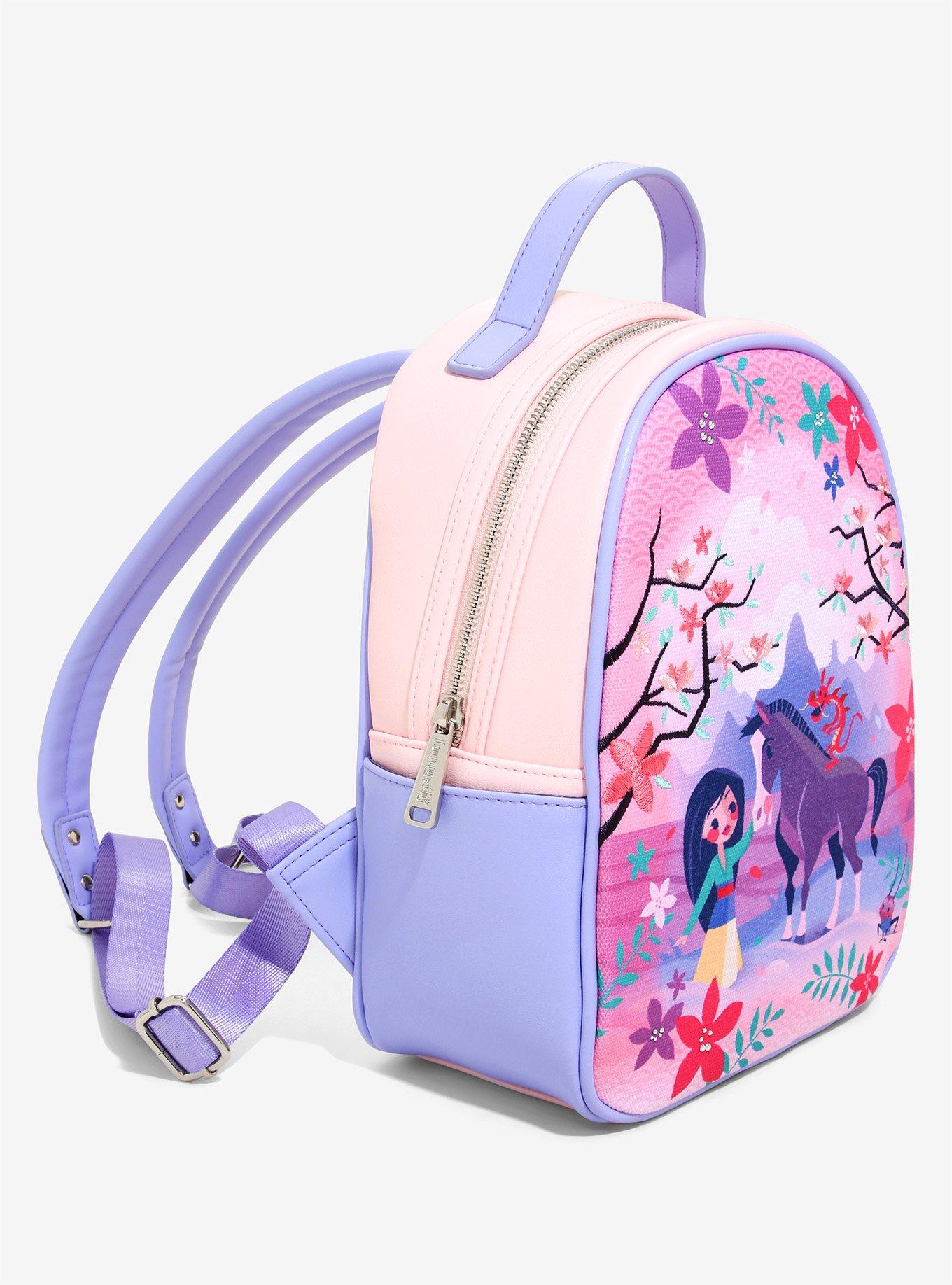 Loungefly Disney Mulan & Friends Canvas-Faced Mini Backpack - BoxLunch Exclusive, , alternate