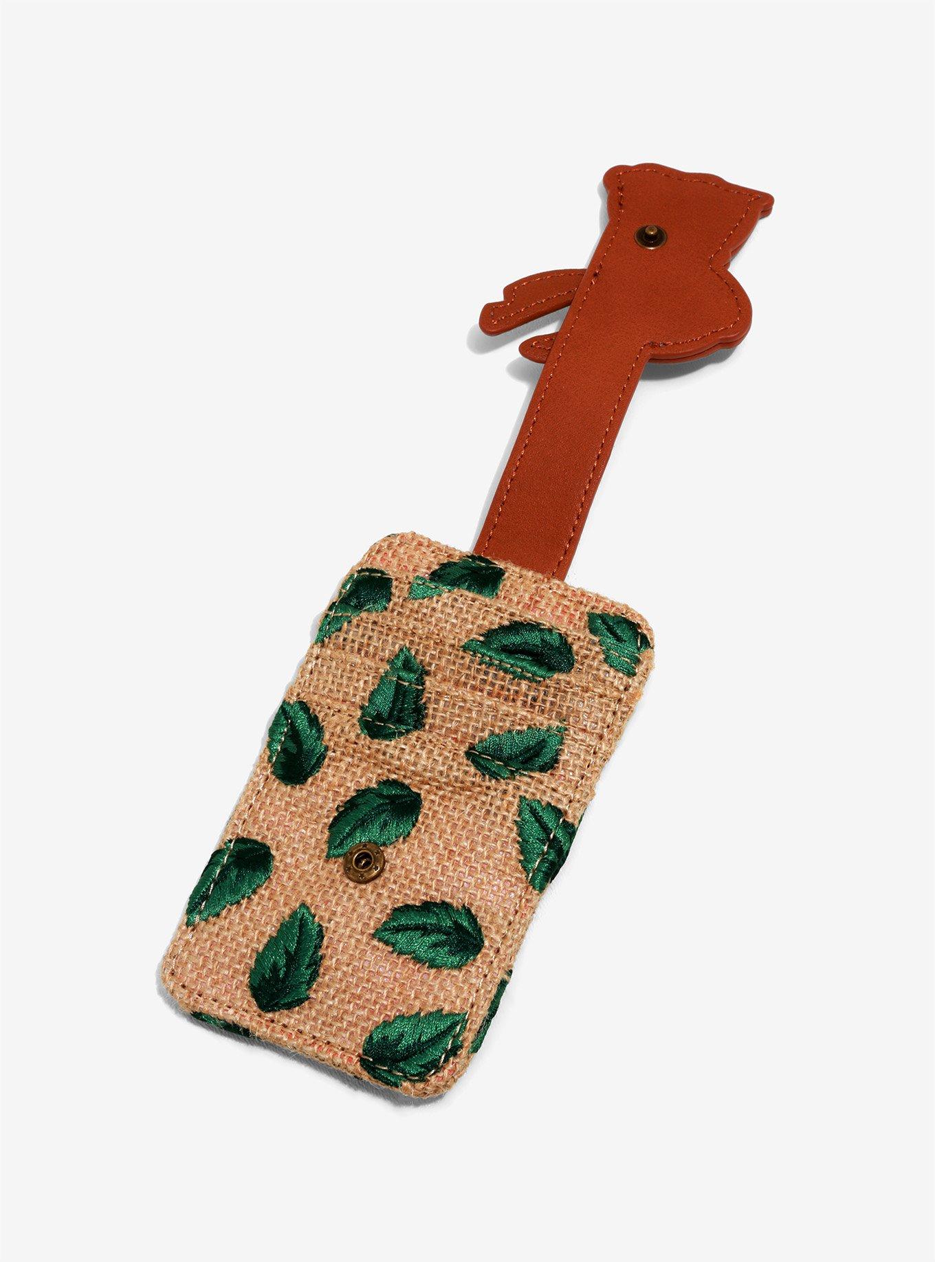 Loungefly Disney Lilo & Stitch Stitch with Leaves Burlap Cardholder - BoxLunch Exclusive, , alternate