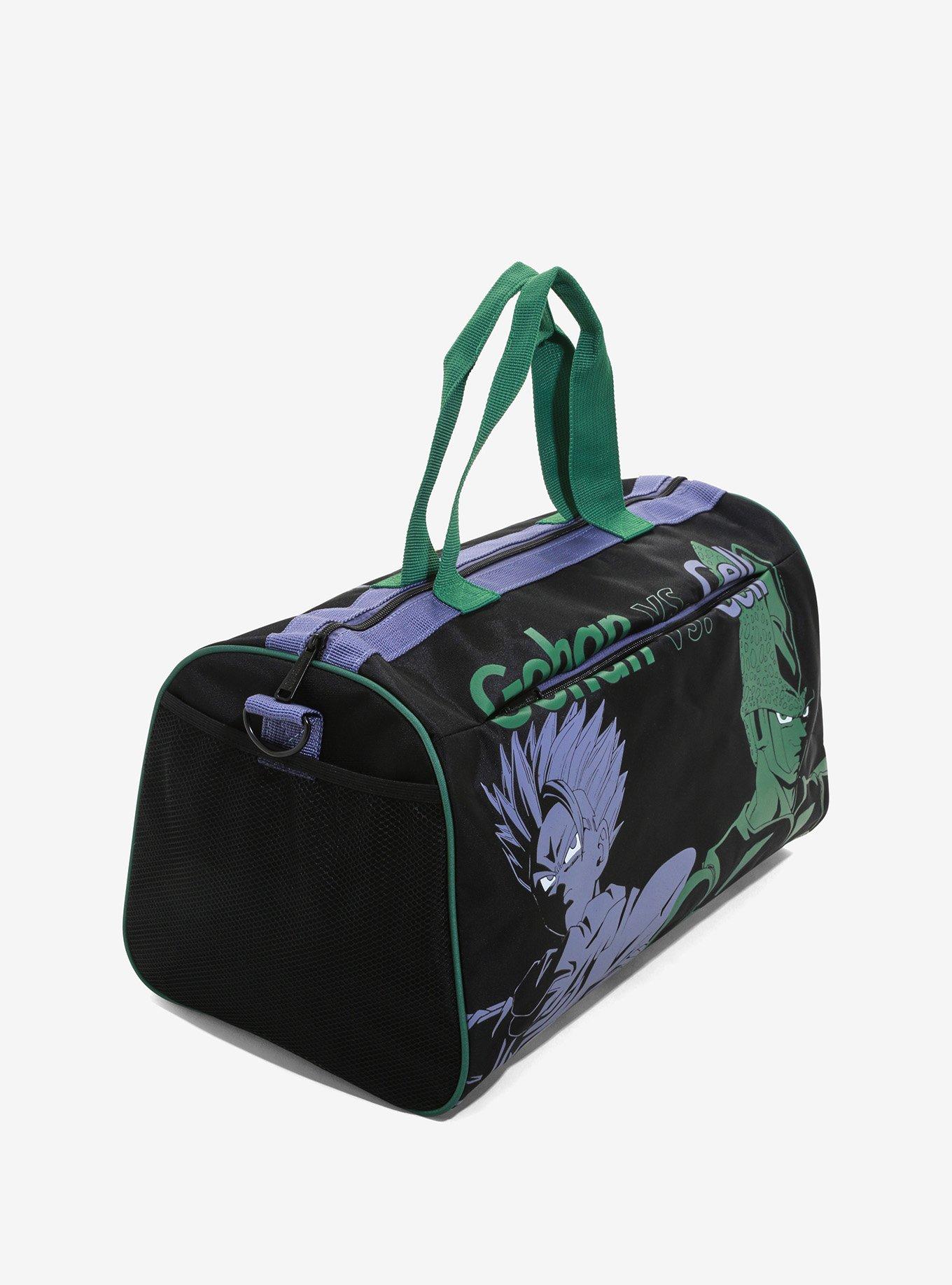Loungefly Dragon Ball Z Gohan Vs. Cell Duffel Bag - BoxLunch Exclusive, , alternate