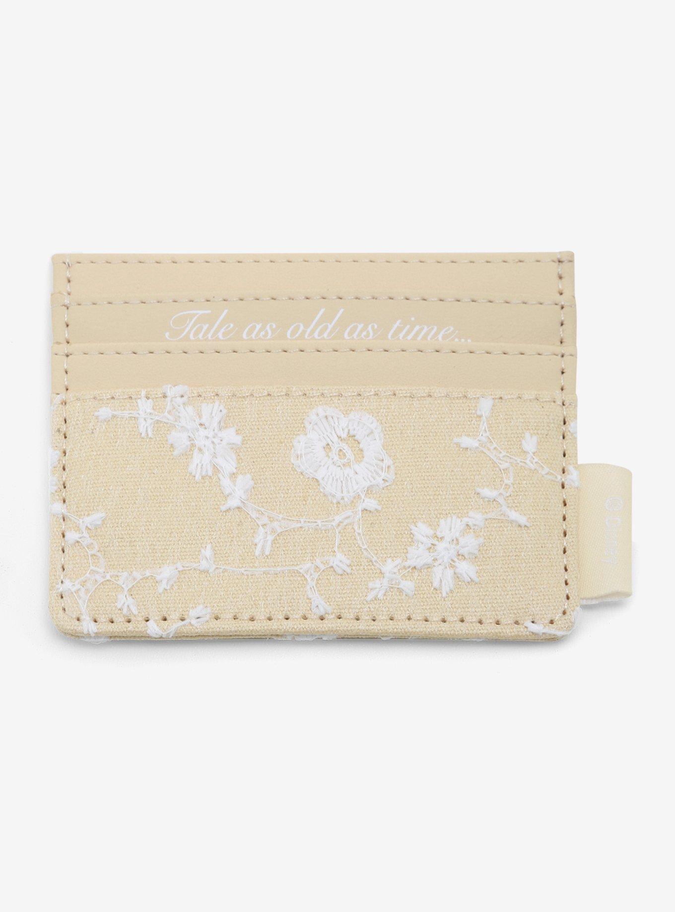 Loungefly Disney Beauty and the Beast Lace Cardholder - BoxLunch Exclusive, , alternate