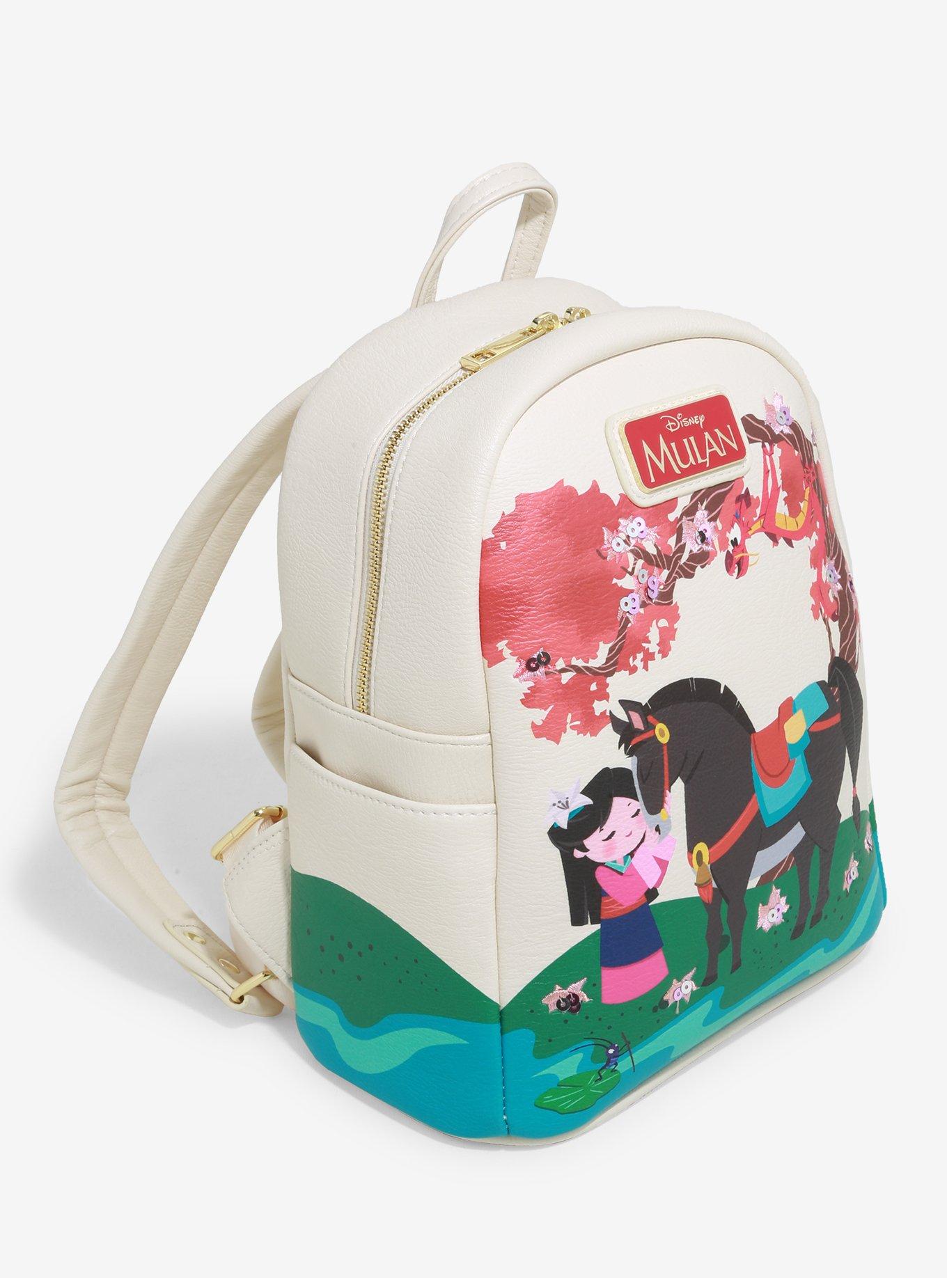 Her Universe Disney Mulan Cherry Blossom Mini Backpack - BoxLunch Exclusive, , alternate