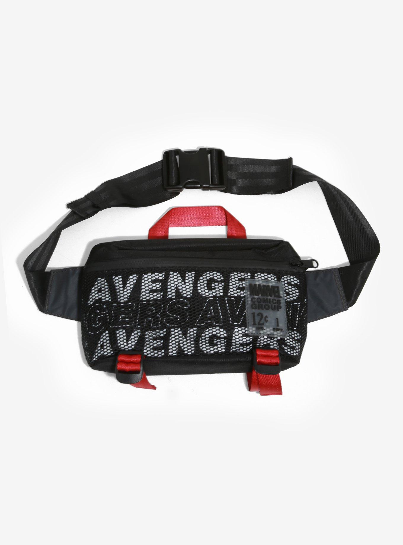 Marvel Avengers Mesh Colorblock Fanny Pack - BoxLunch Exclusive, , alternate