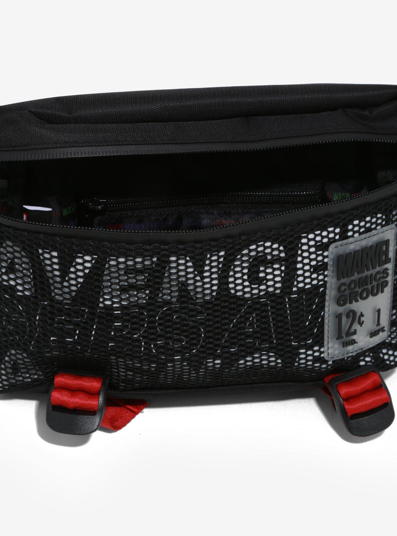 Marvel Avengers Mesh Colorblock Fanny Pack - BoxLunch Exclusive, , alternate
