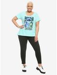 Disney Lilo & Stitch Frog Ohana Girls T-Shirt Plus Size, MULTI, alternate