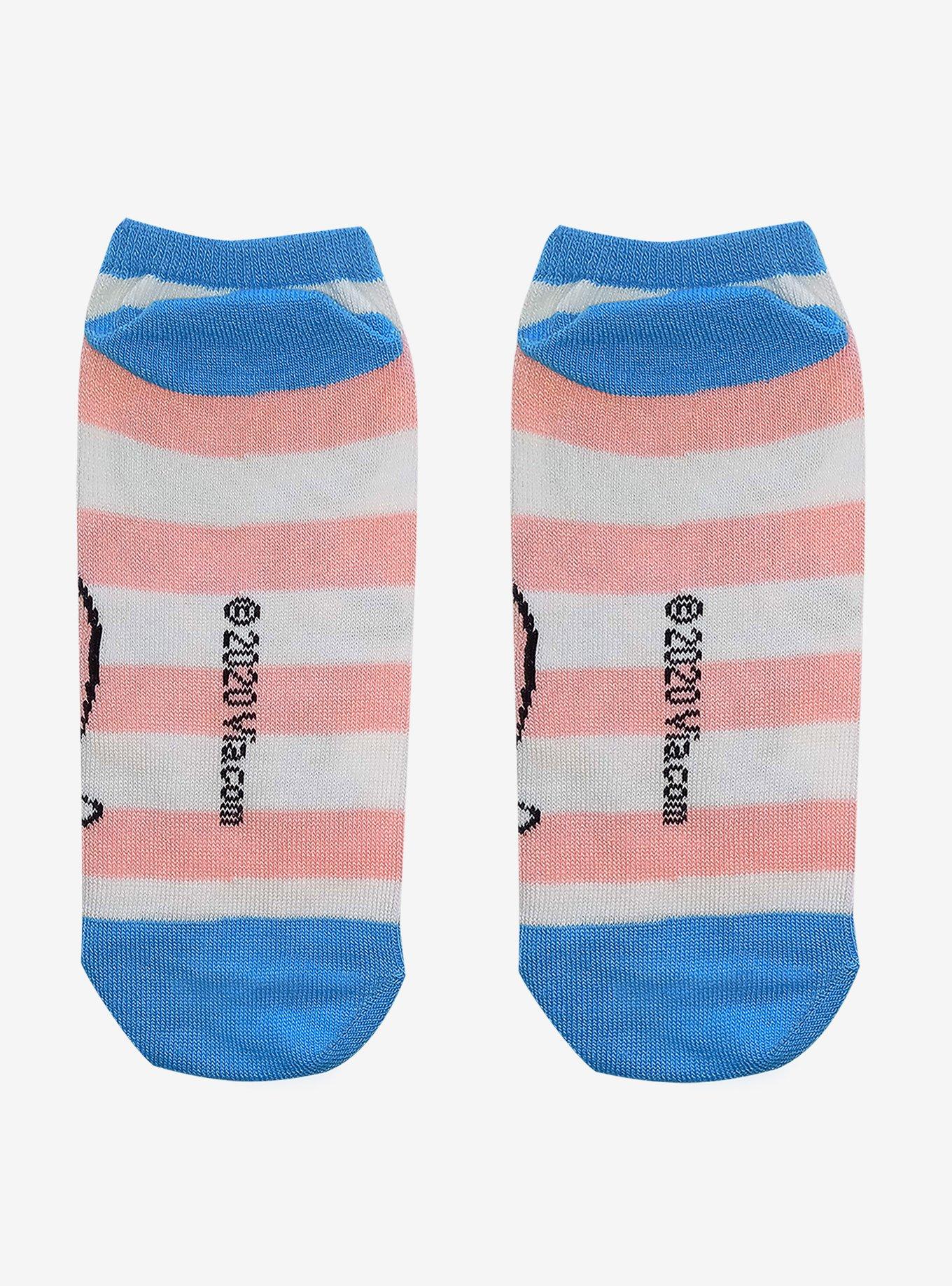 SpongeBob SquarePants Gary Meow No-Show Socks, , alternate